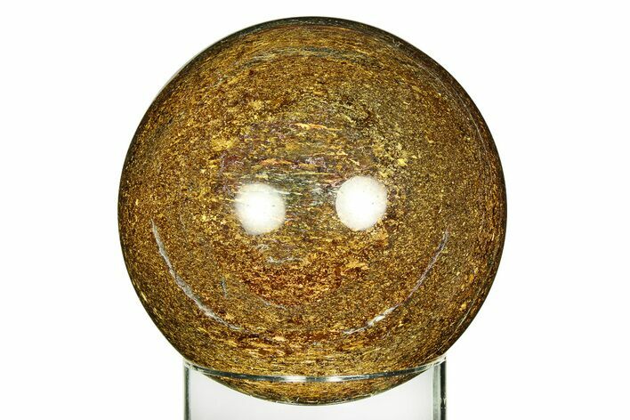 Golden Amphibolite Sphere - Western Australia #309222